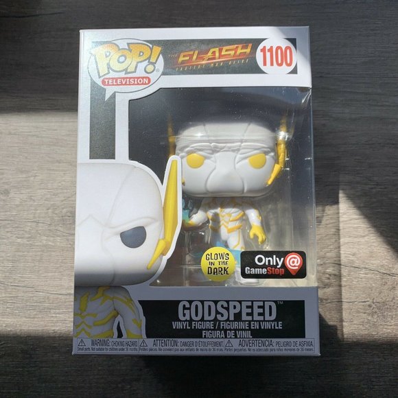 Funko Pop The Flash Godspeed Glow In The Dark - Picture 2 of 10